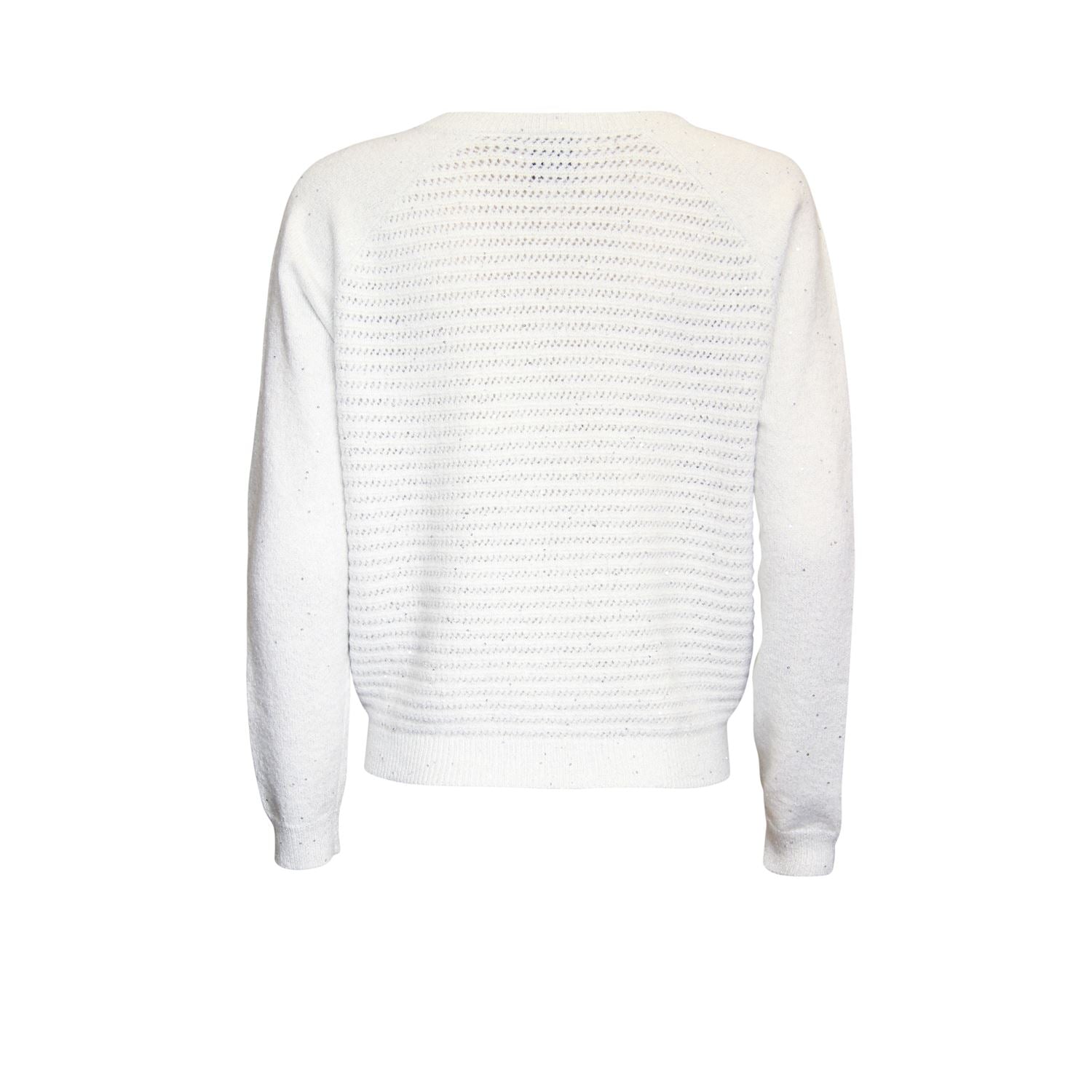 Sweater sequins - off white