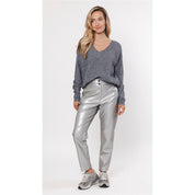 Sweater sequins - grey