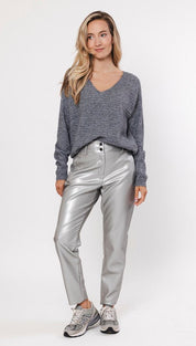 Sweater sequins - grey