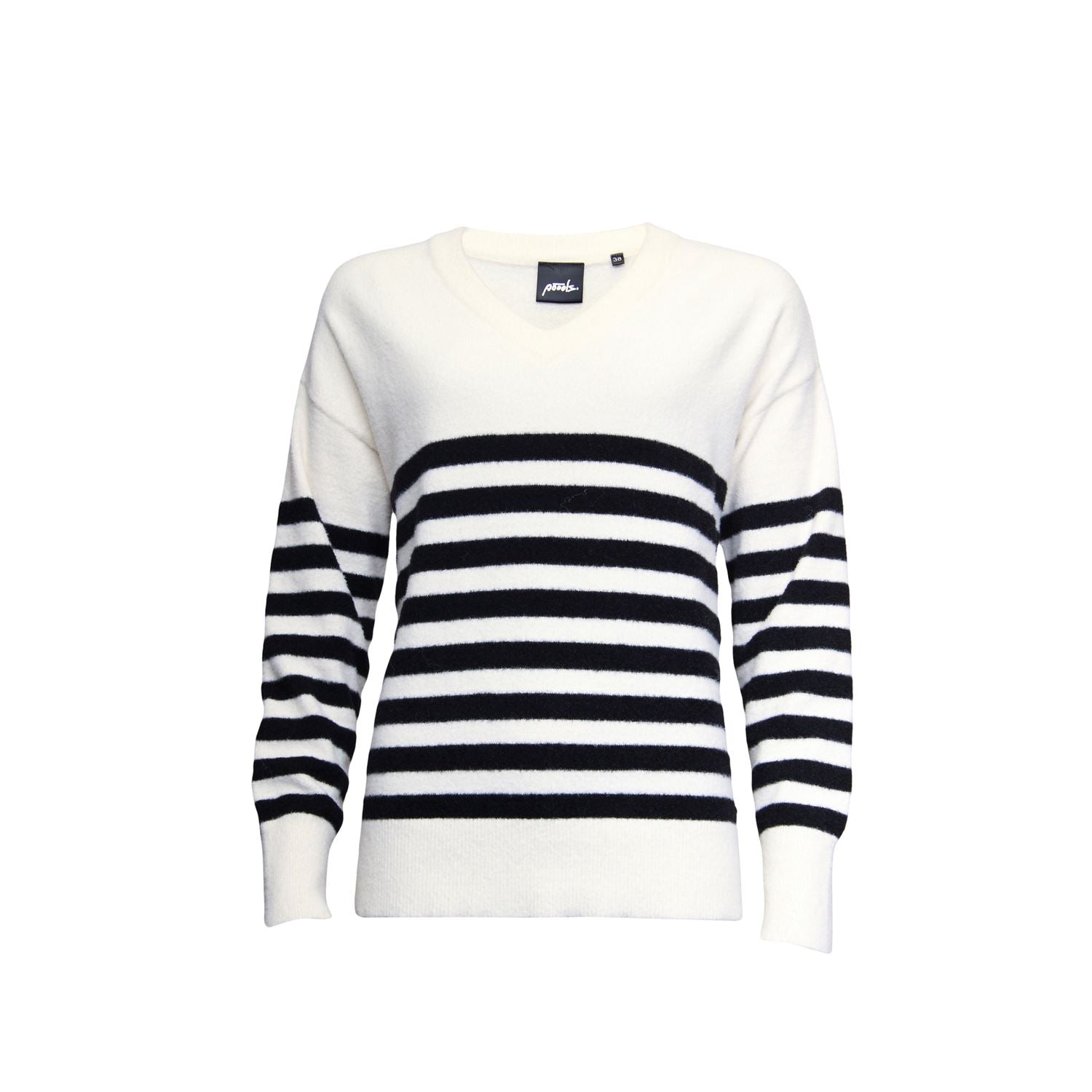 Sweater striped - off white