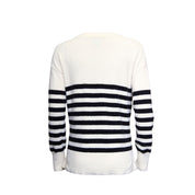 Sweater striped - off white