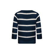 Sweater striped - blue