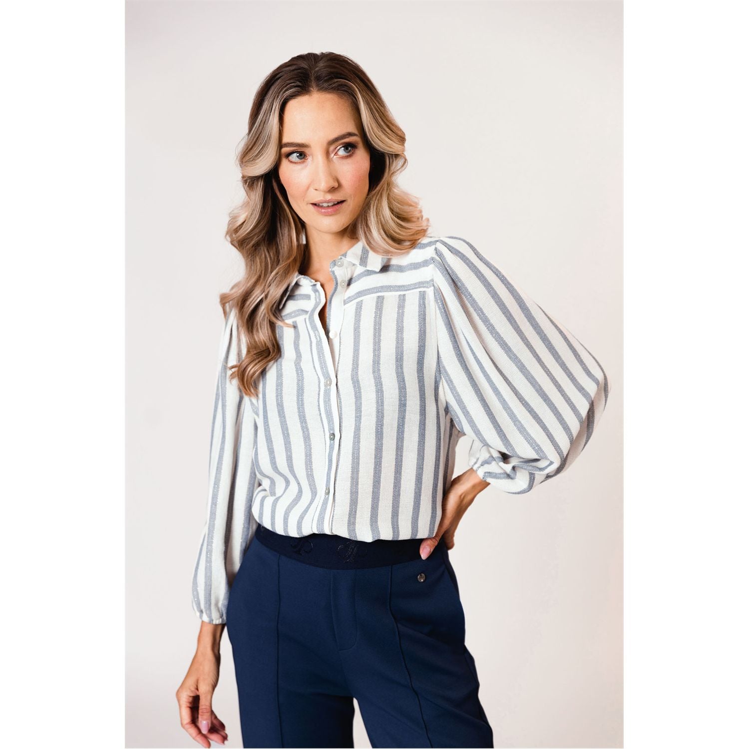 Blouse stripe - off white