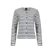 Cardigan stripe - blue