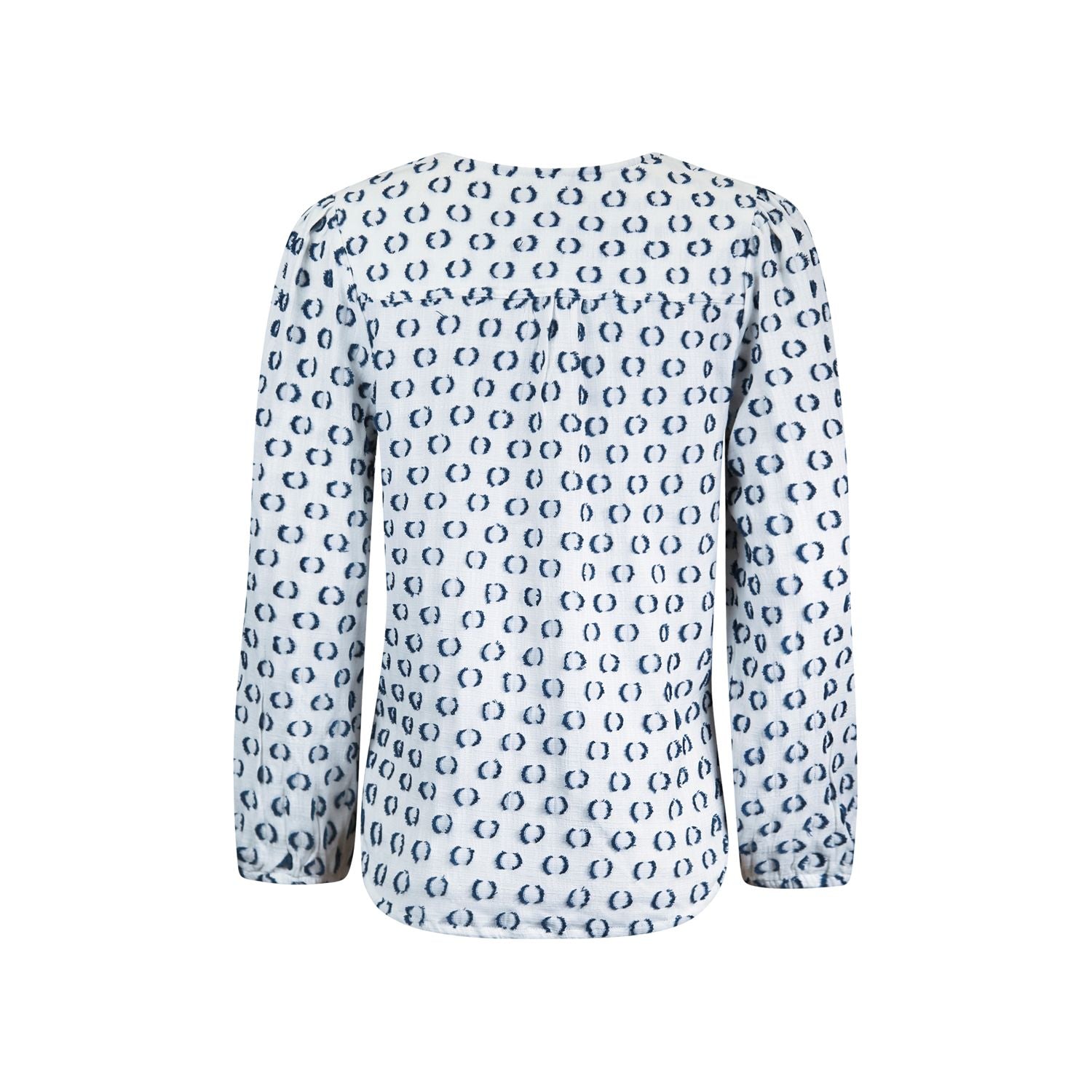 Blouse dots - blue