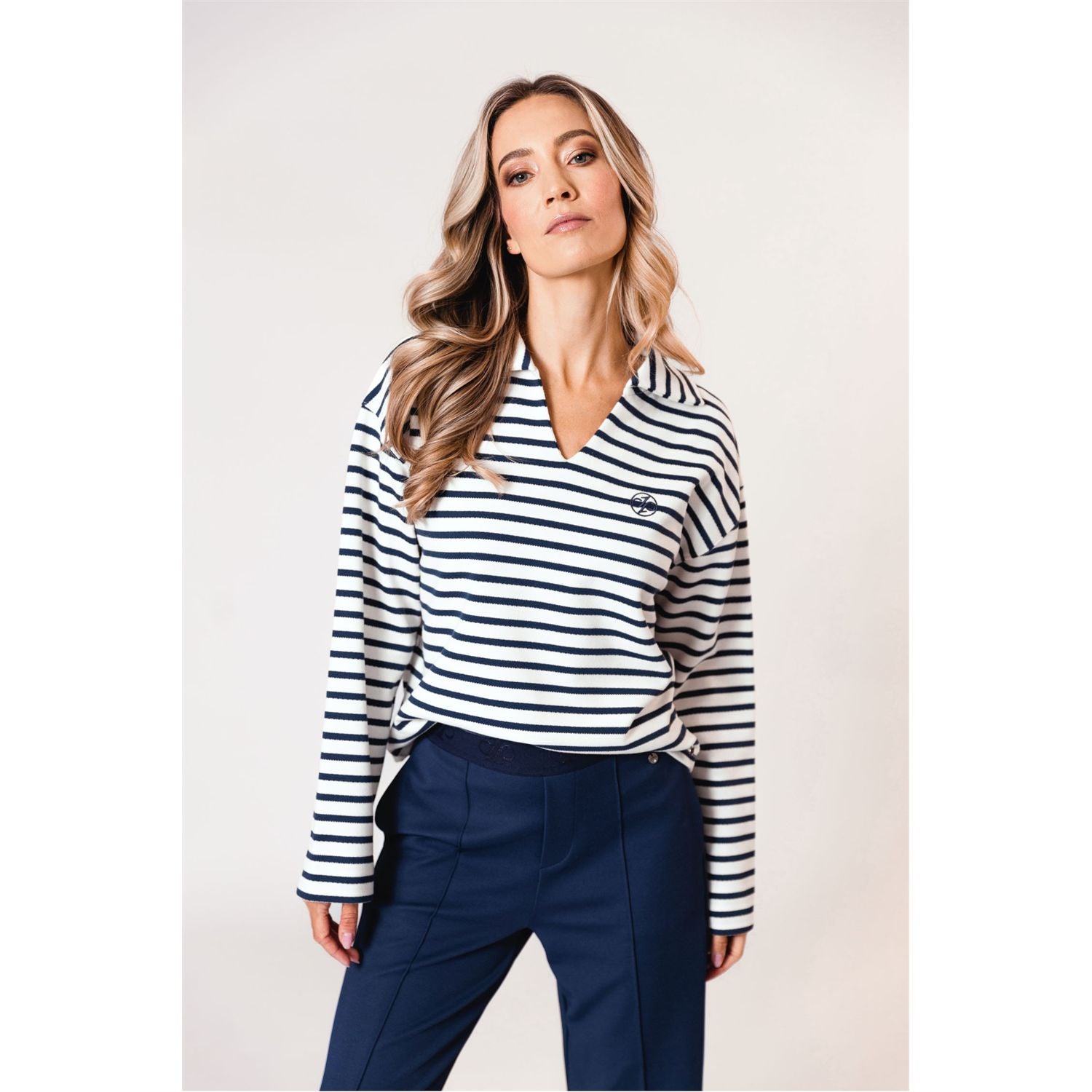 Sweater stripe - blue