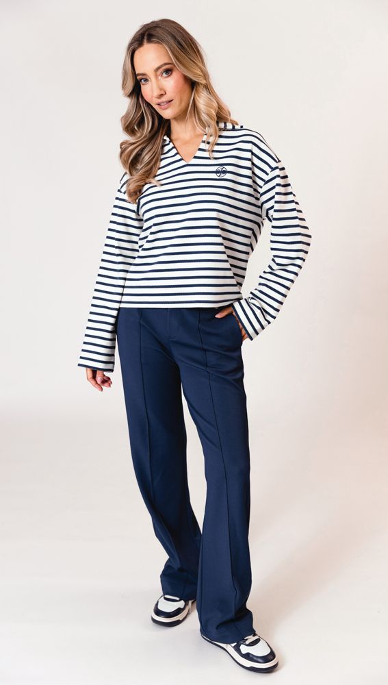 Sweater stripe - blue