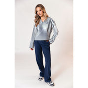 Sweater stripe - blue