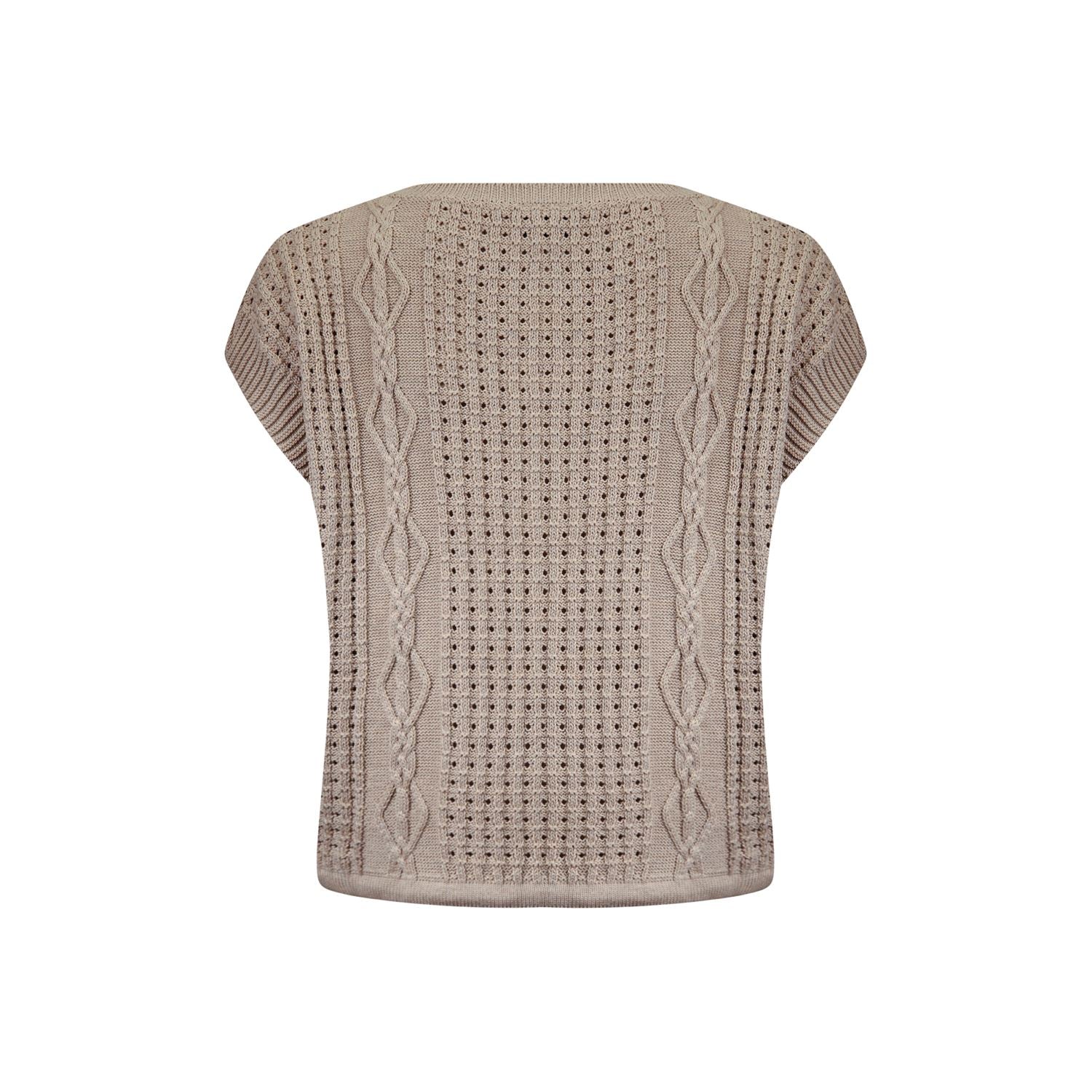 Sweater sleeveless - bruin