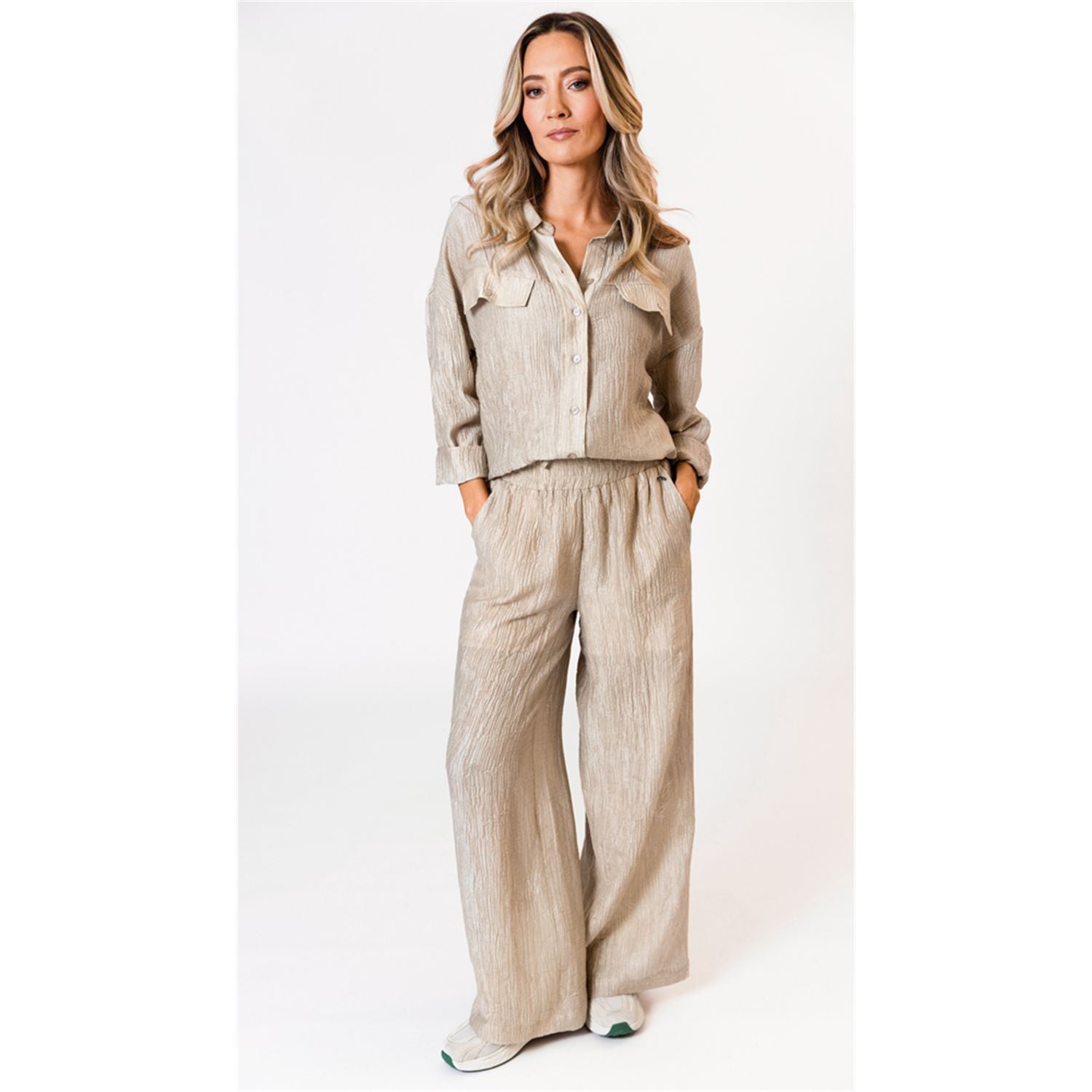 Pant loose - brown