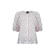 Blouse fringes - off white