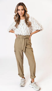 Blouse fringes - off white