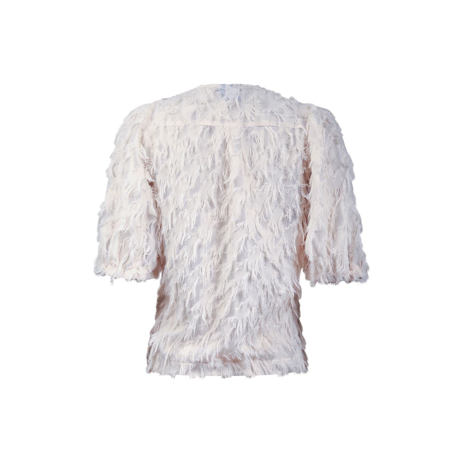 Blouse fringes - off white