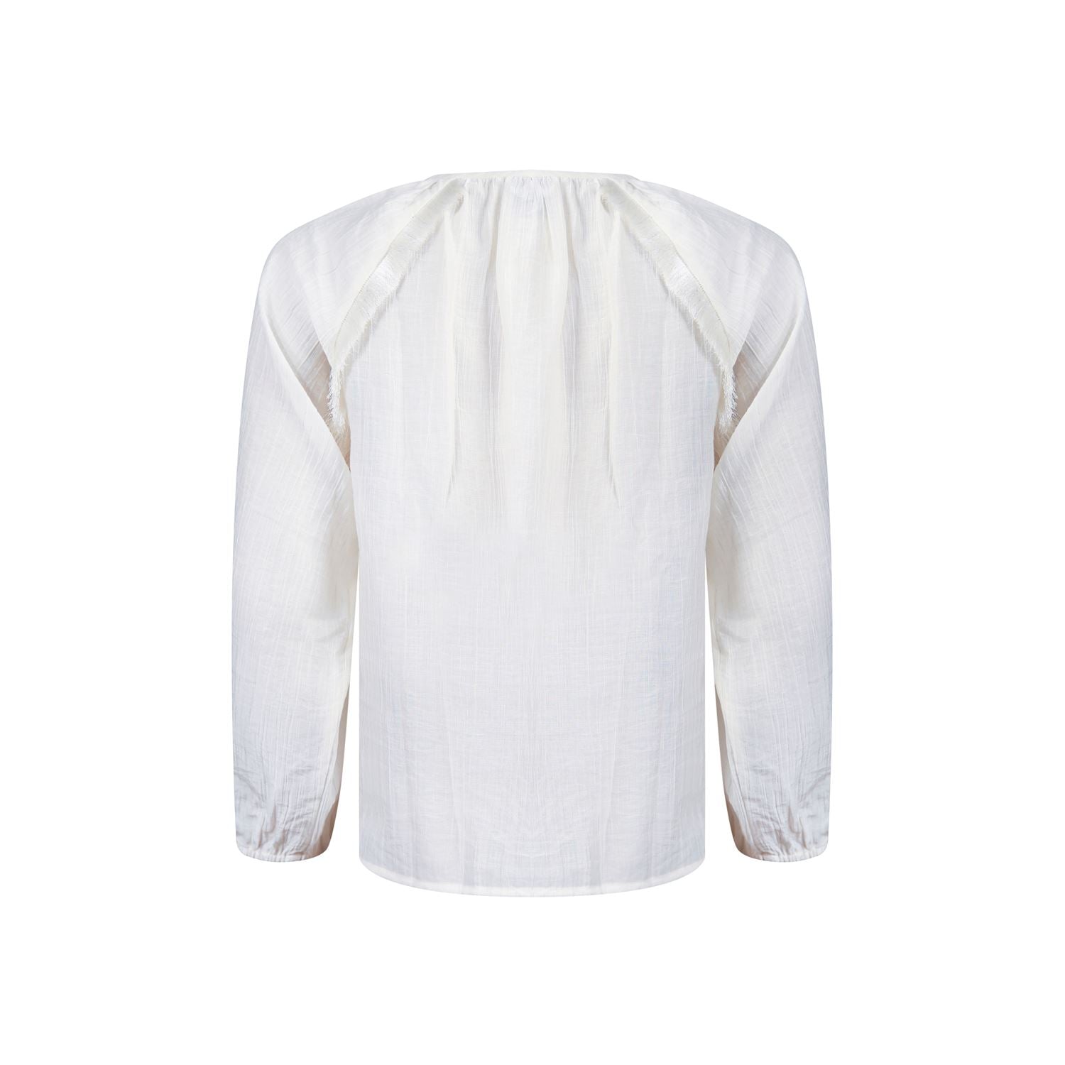 Blouse fringes - off white