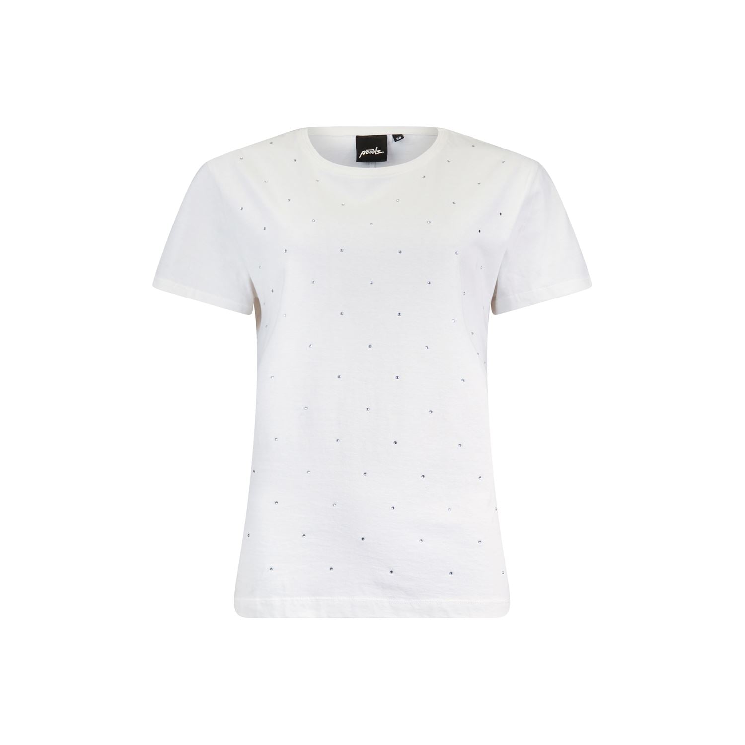 T-shirt strass - off white