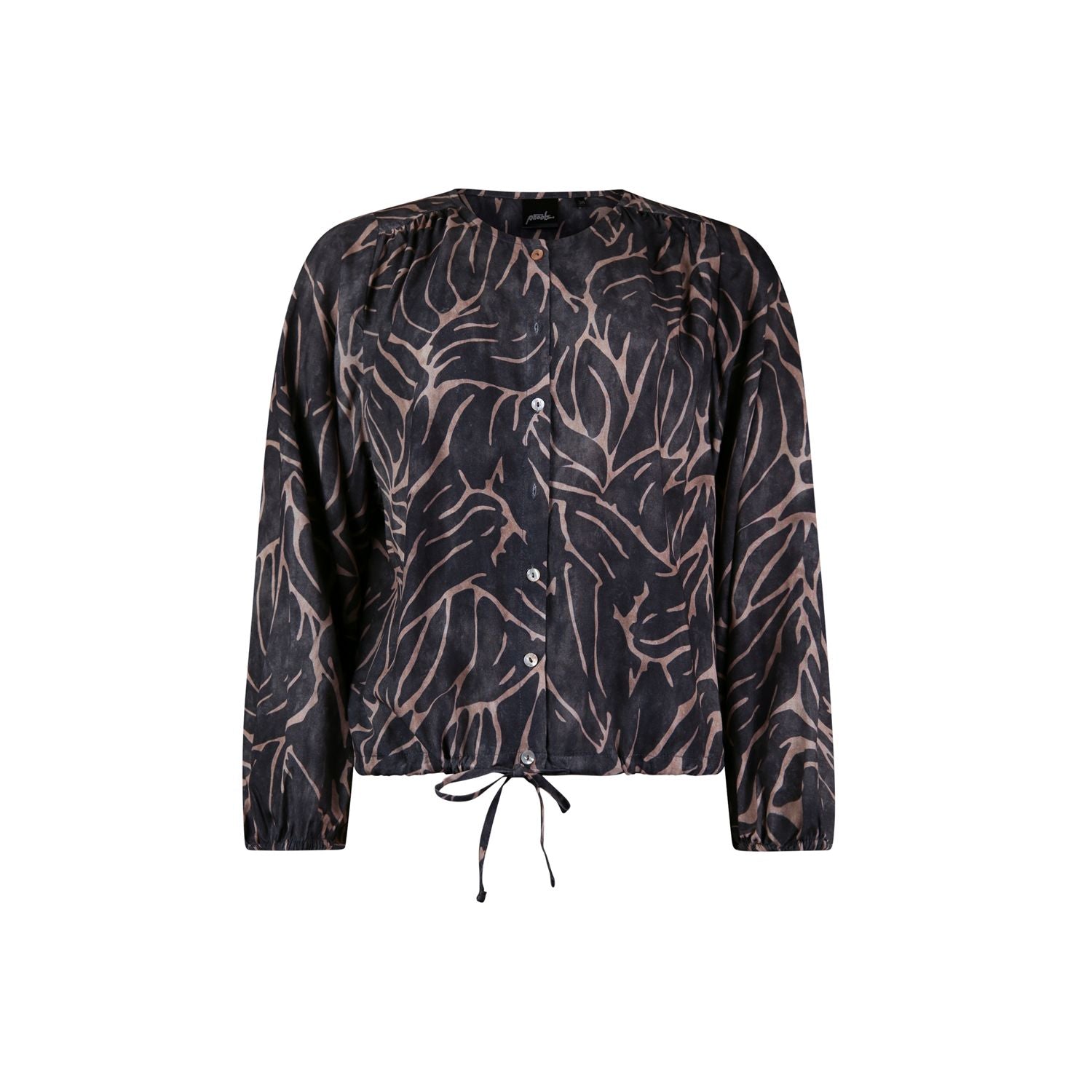 Blouse O-neck