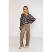 Blouse O-neck