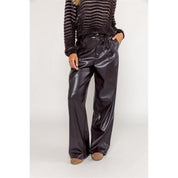 Pants vegan leather