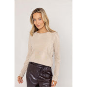 T-Shirt shiny stripe