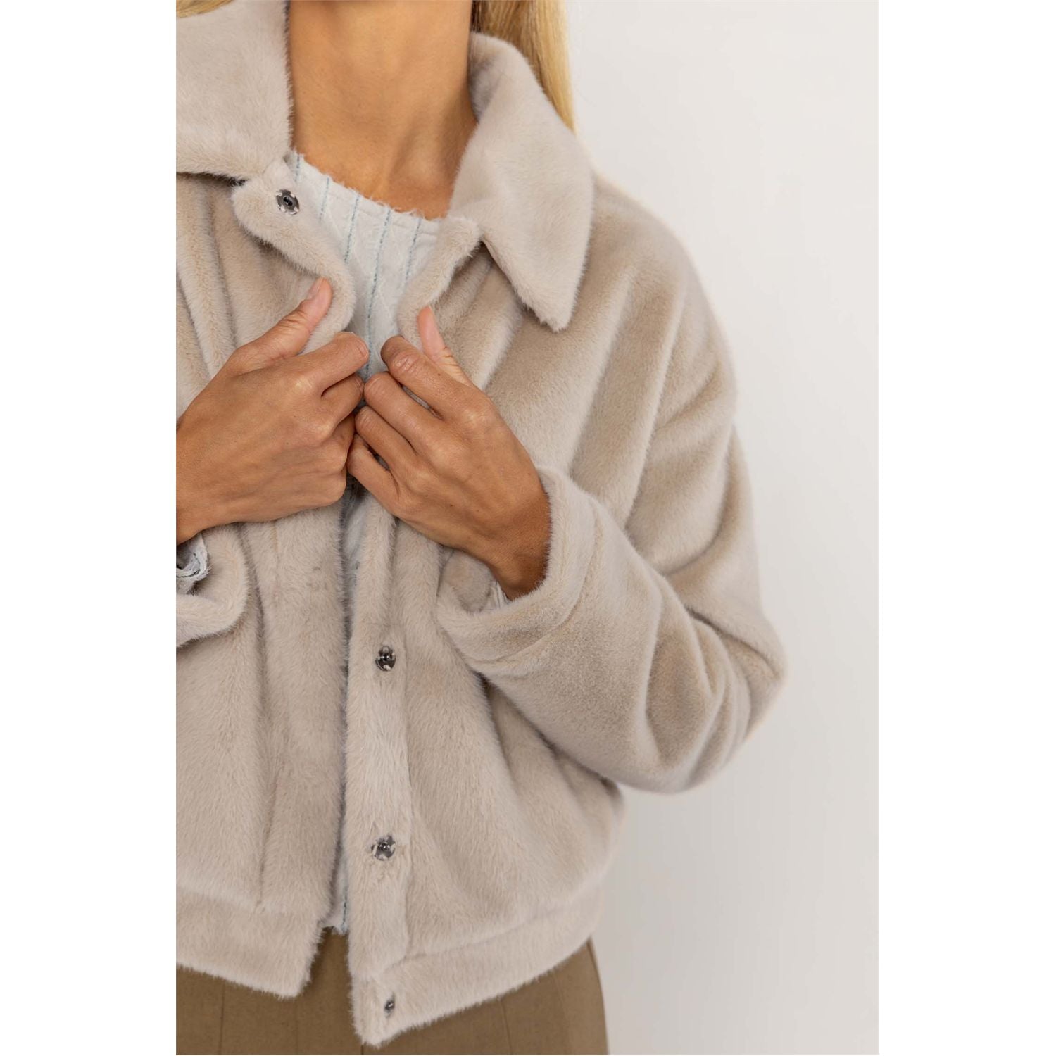 Jacket fine fur