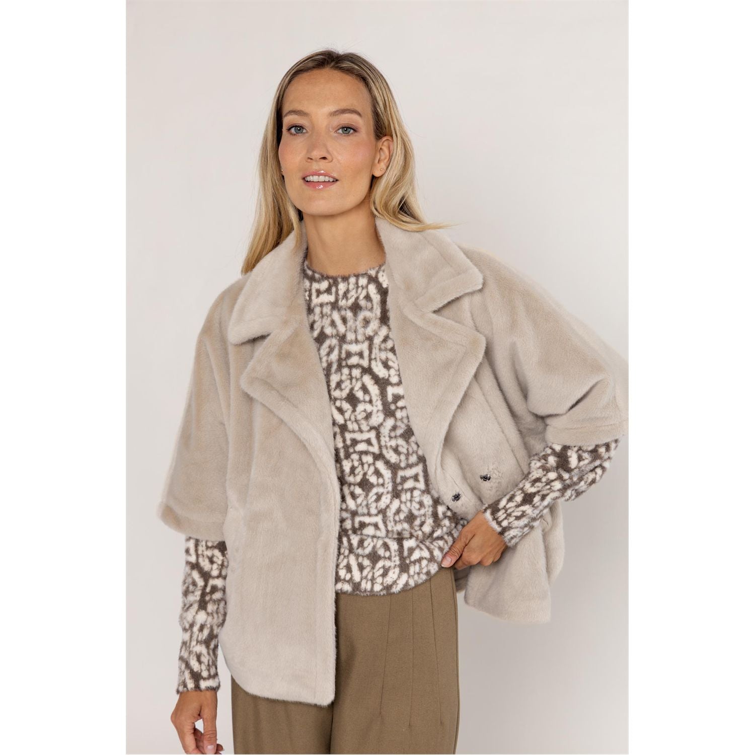 Jacket fine fur
