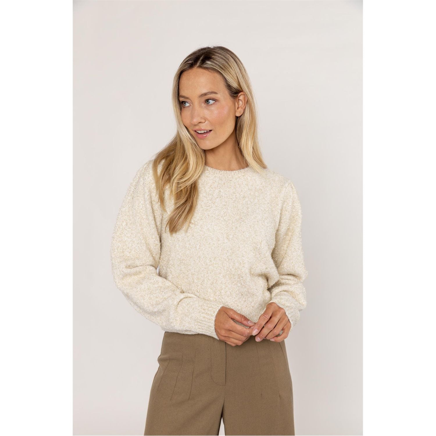 Sweater shiny