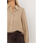 Blouse shiny