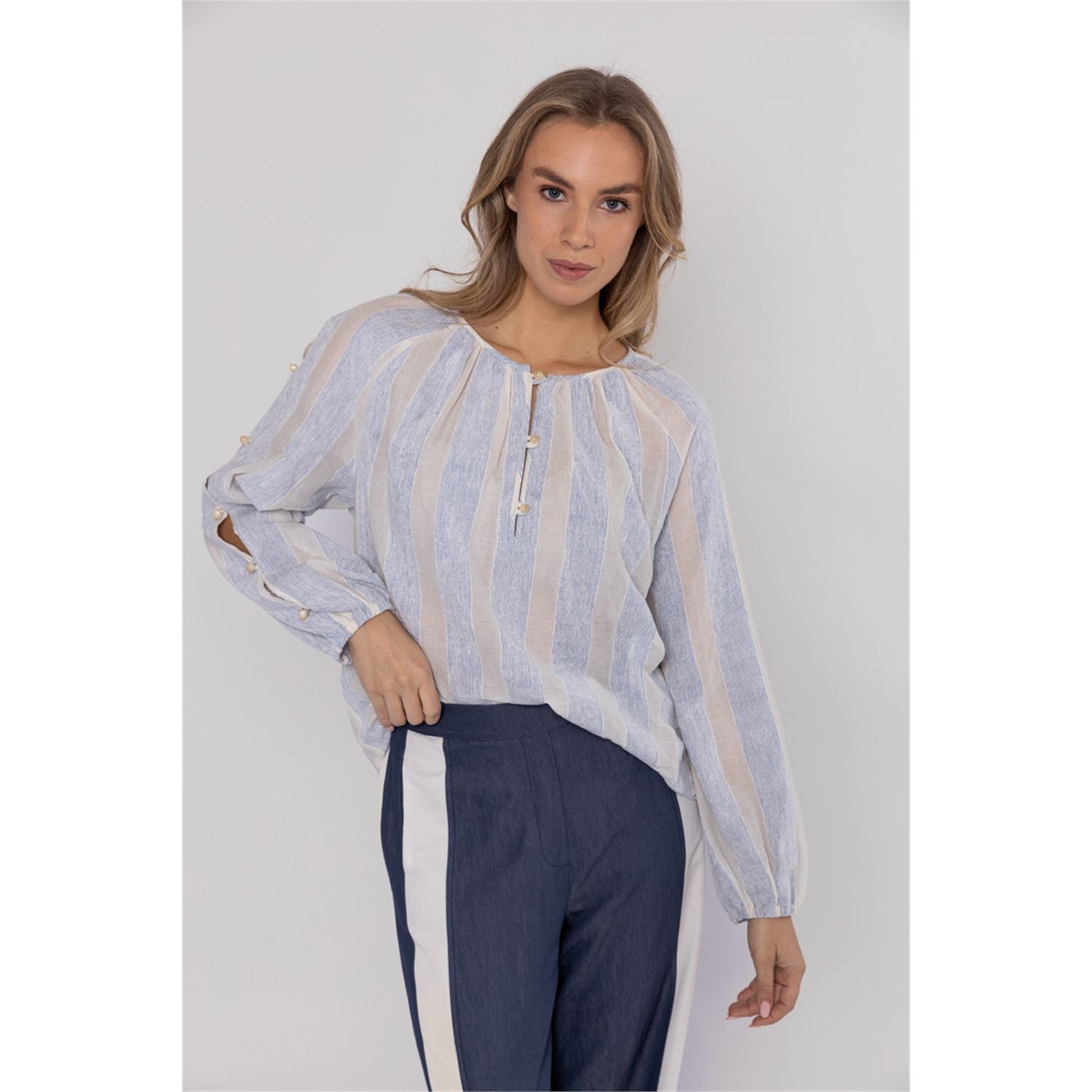 Blouse streep