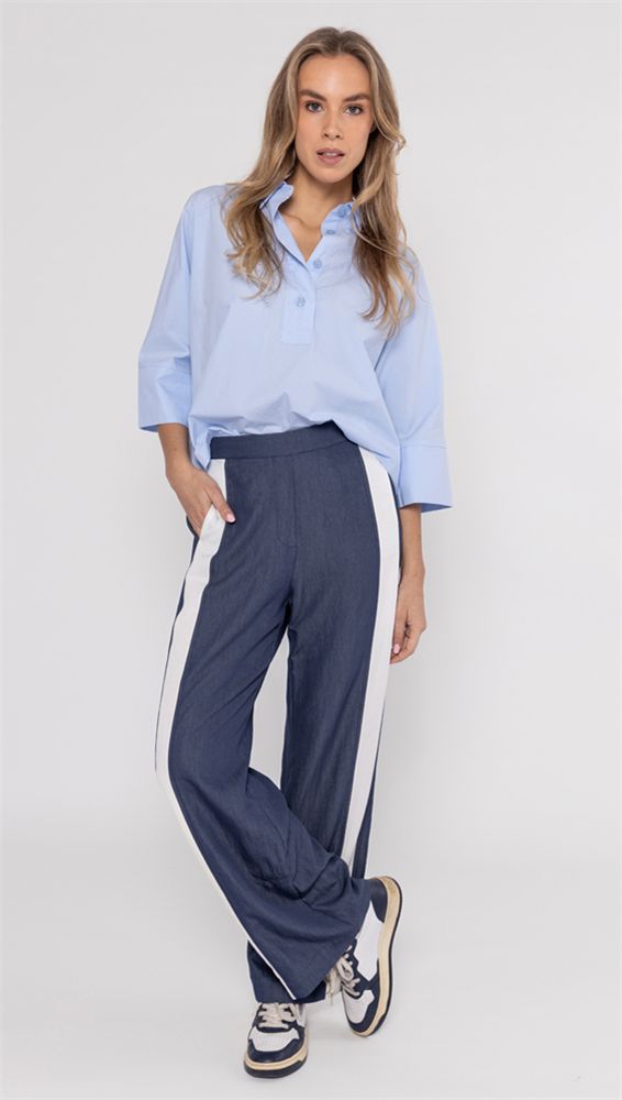 Blouse wide plain