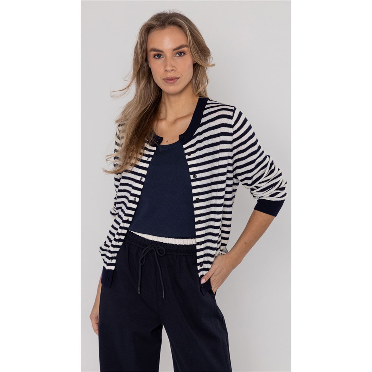 Cardigan striped