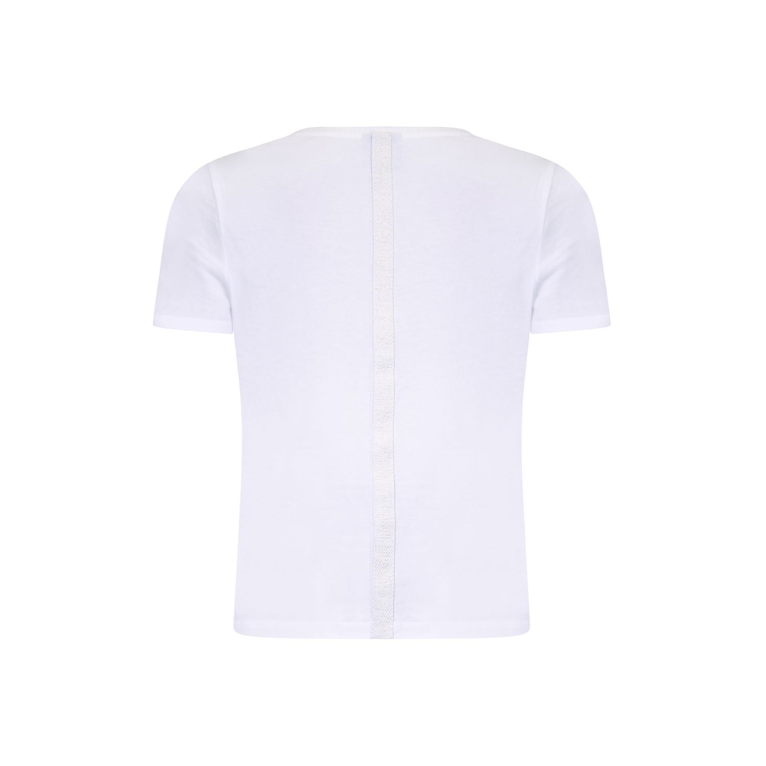 V-neck T-shirt made of 100% cotton with artwork. Pair with one of our jackets for a layered look.