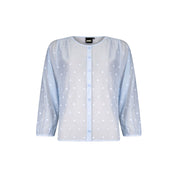 Blouse borduur dots