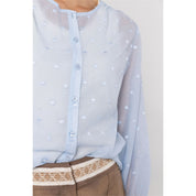 Blouse borduur dots