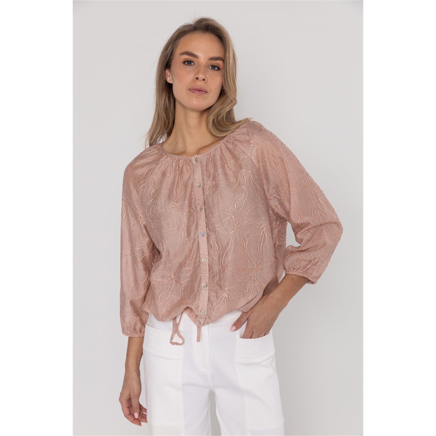 Blouse embroidery