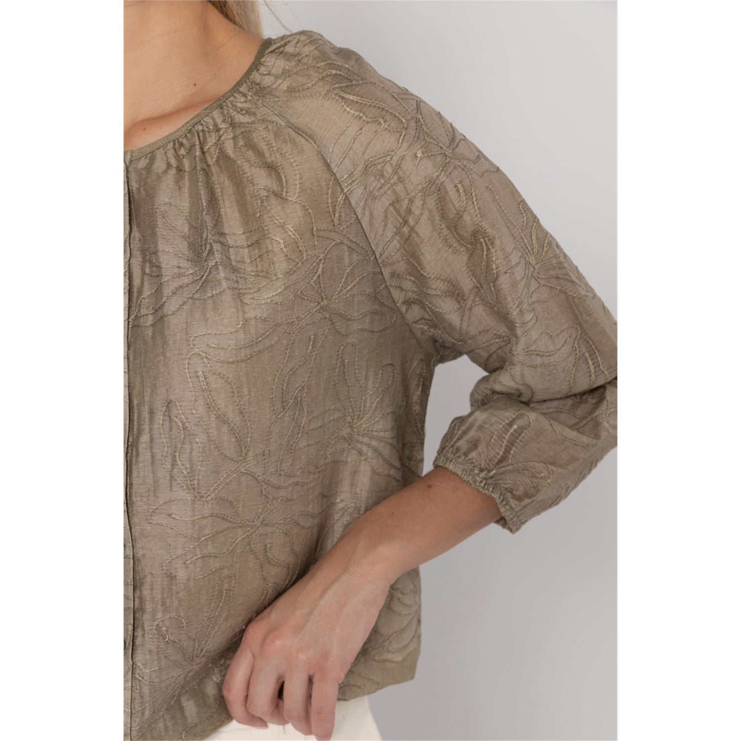 Blouse borduur