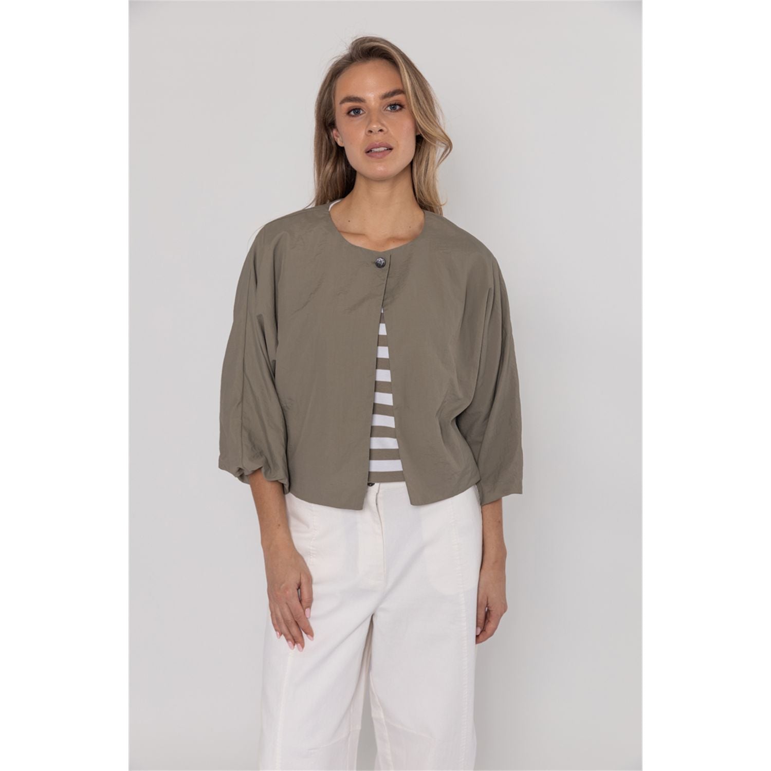 Jacket balloonsleeve