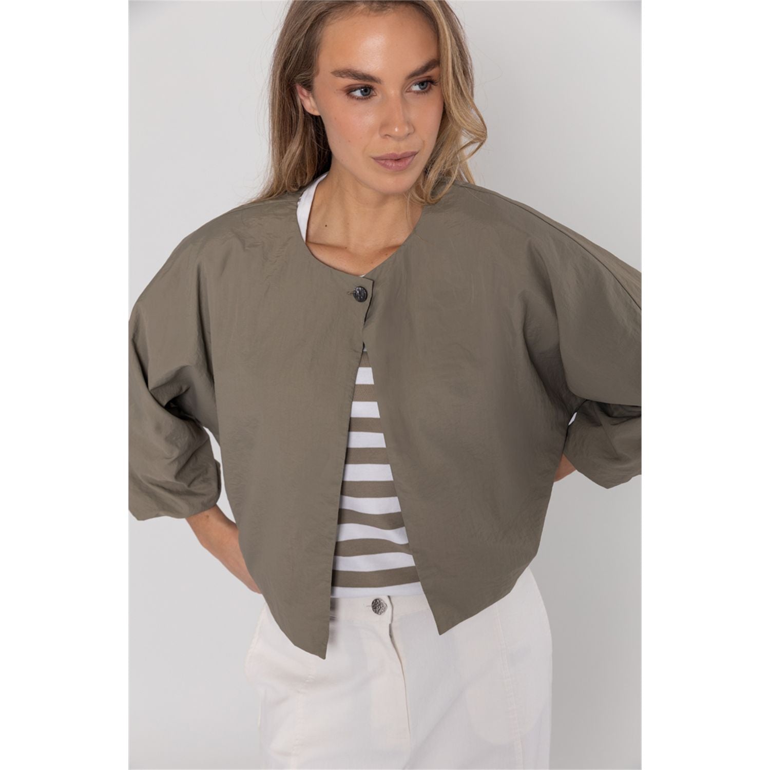 Jacket balloonsleeve