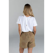 T-shirt back wrap