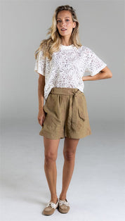 T-shirt lace