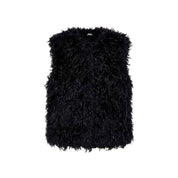Gilet hairy fur