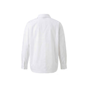 Blouse gold buttons