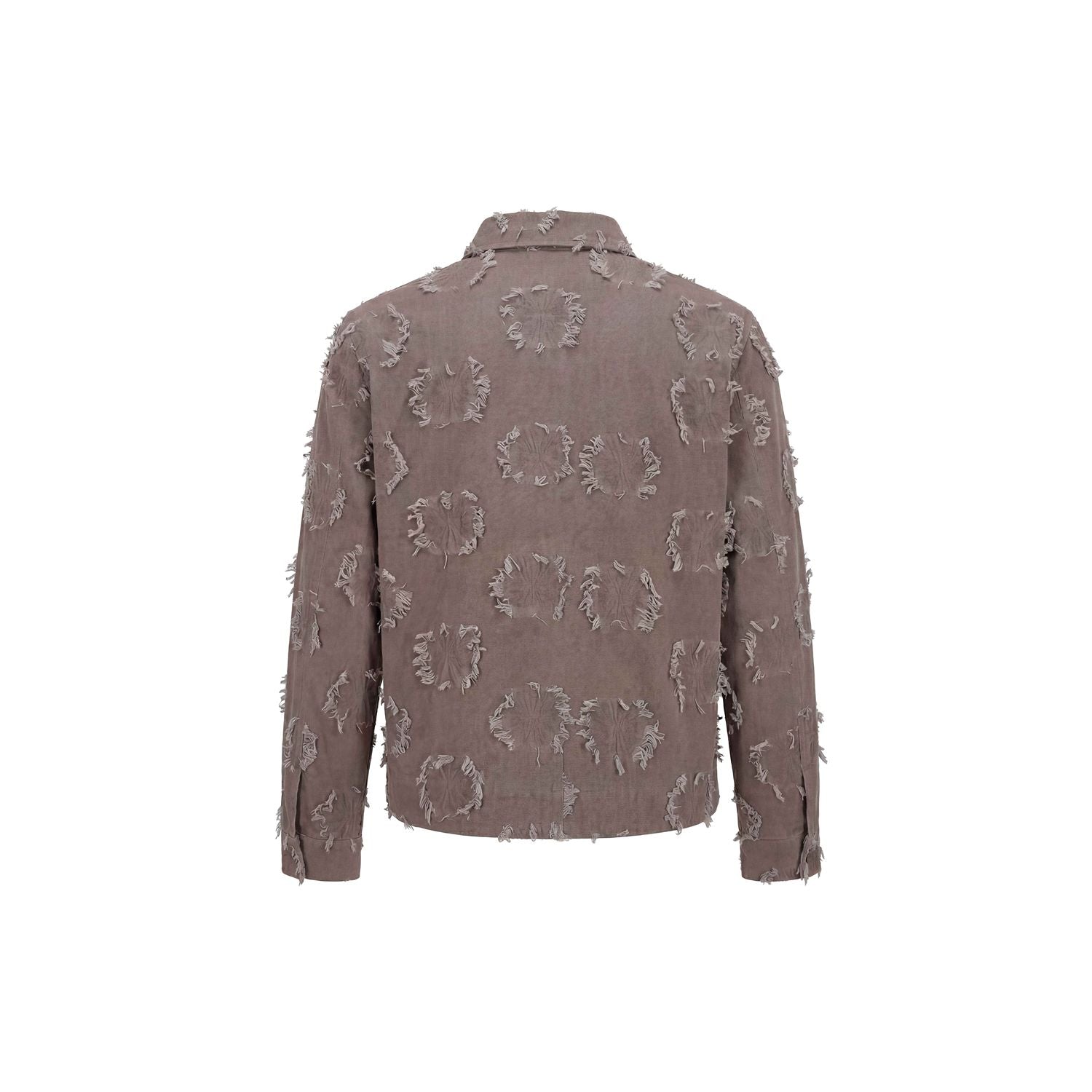 Blouse jacquard flower