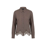 Blouse lace border