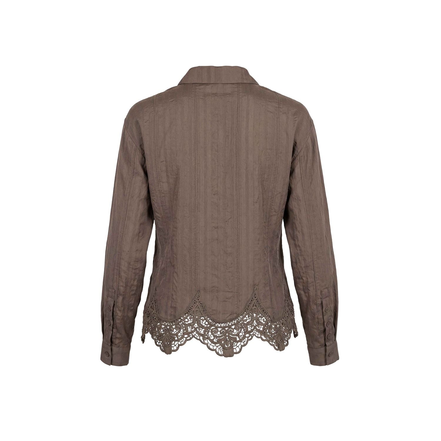 Blouse lace border