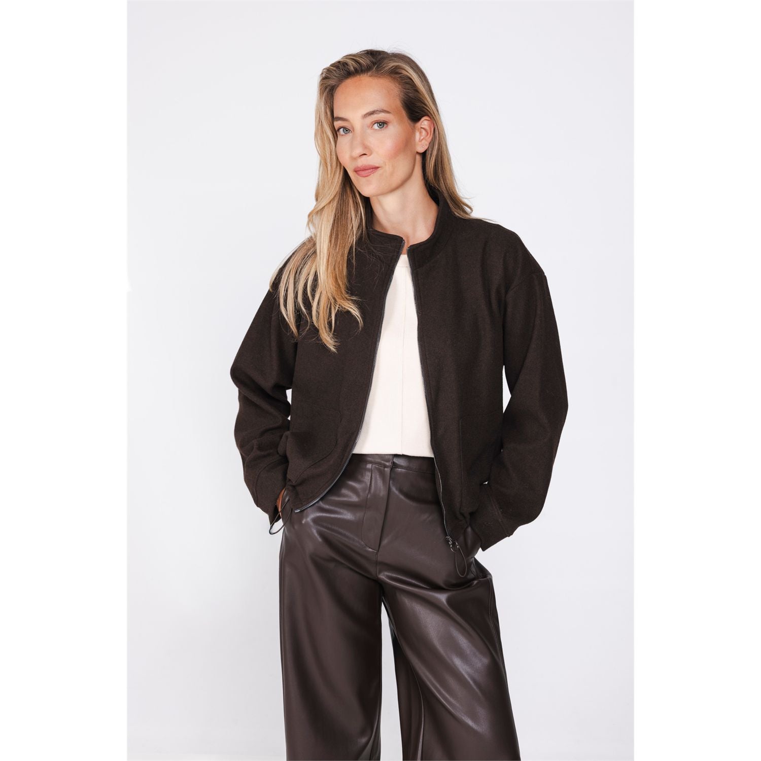 Jacket zip jersey