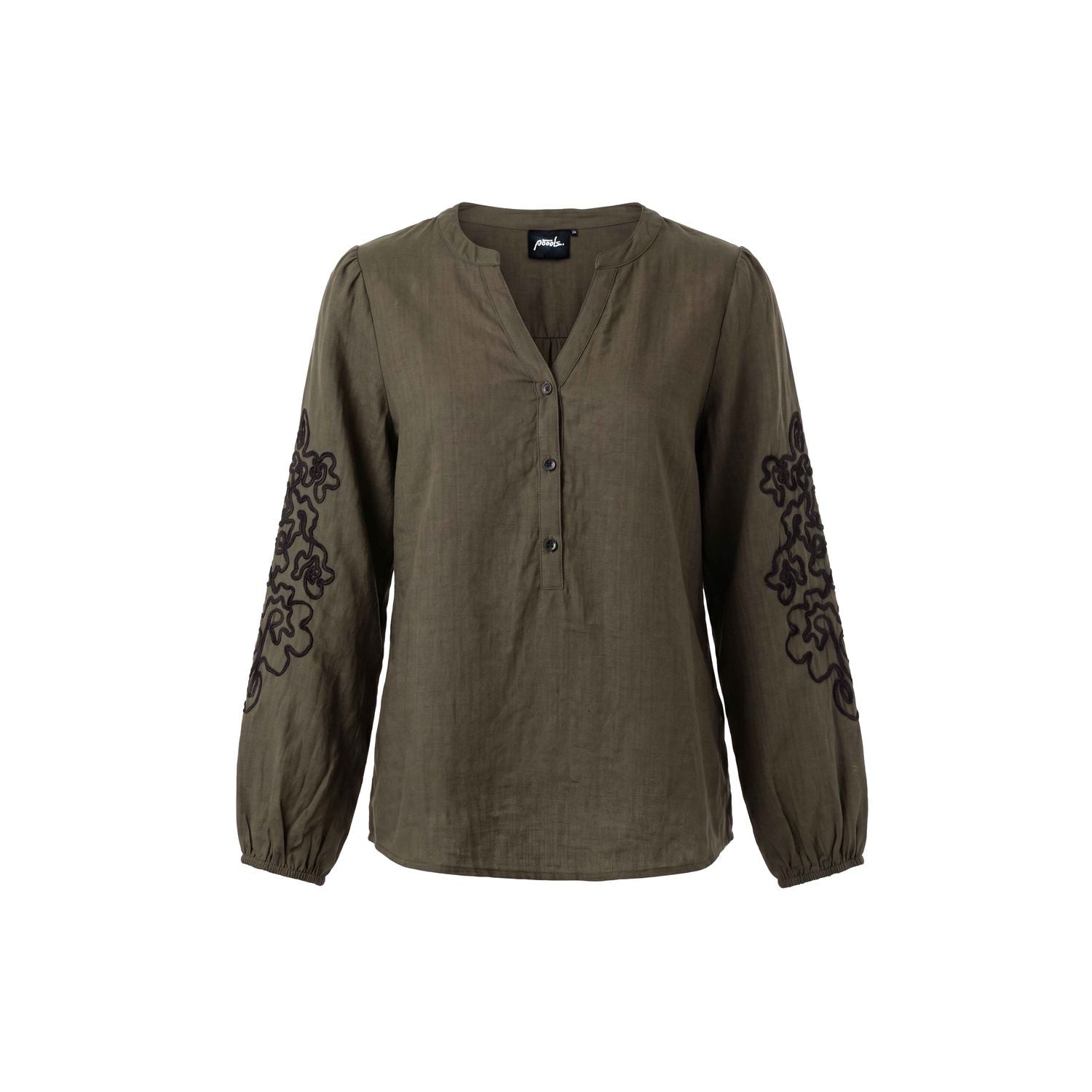 Blouse borduur mouw