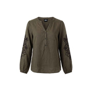 Blouse borduur mouw