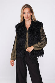 Blouse borduur mouw