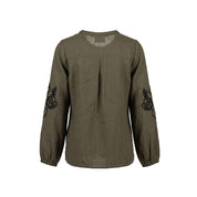 Blouse borduur mouw