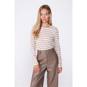 T-shirt rib stripe